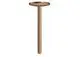 AXOR-HG-AXOR-One-Deckenanschluss-300-mm-fuer-Kopfbrause-280-1jet-Brushed-Red-Gold-48495310 gallery number 1